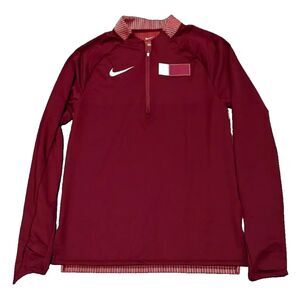 Nike Elite Pro Qatar Track & Field 1/4 Zip Long Sleeve Shirt CI8847 Men Medium